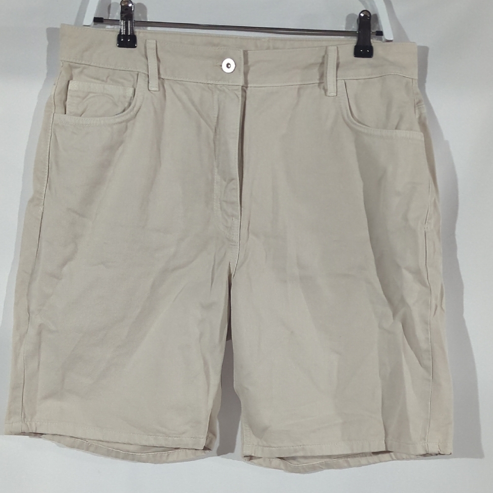 Women's Beige Jean Shorts